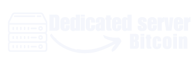 Dedicated server Bit Coin logo
