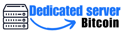Dedicated server Bit Coin logo